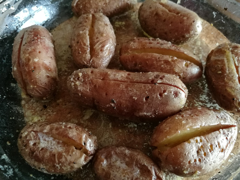 batata microondas
