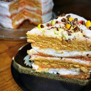 Fatia de bolo - Serviços de catering